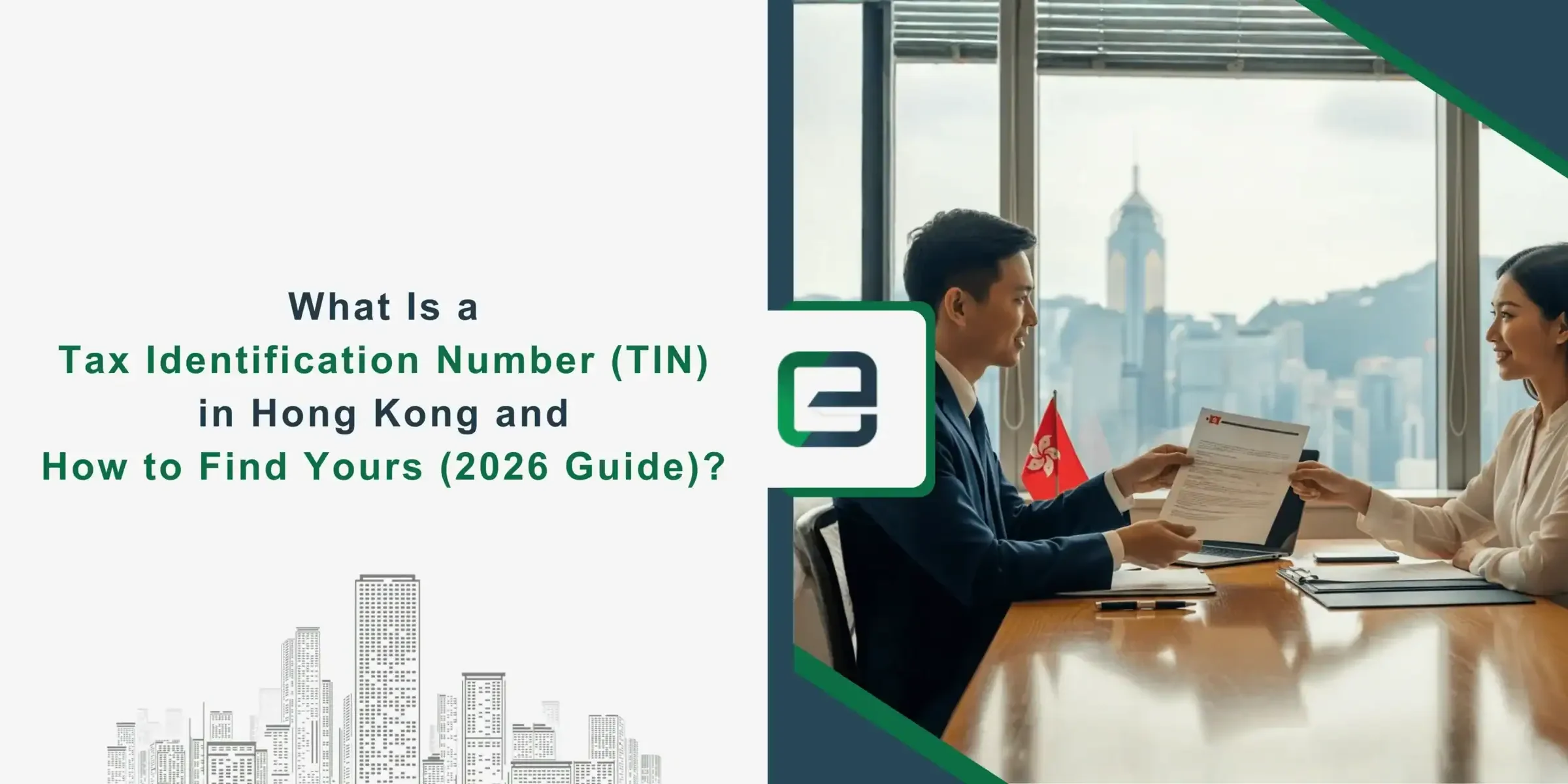 What Is a Tax Identification Number (TIN) in Hong Kong and How to Find Yours (2026 Guide) Businessperson checking their Hong Kong Tax Identification Number (TIN) online in 2026 guide