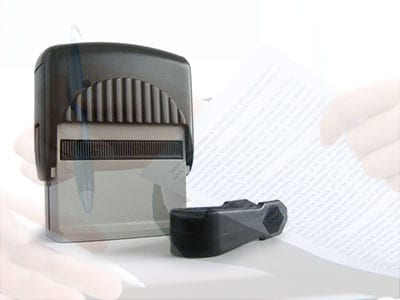 Self-Inked Stamp (Chop) for Company in Hong Kong